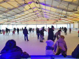 Eishalle in Slubice Polen