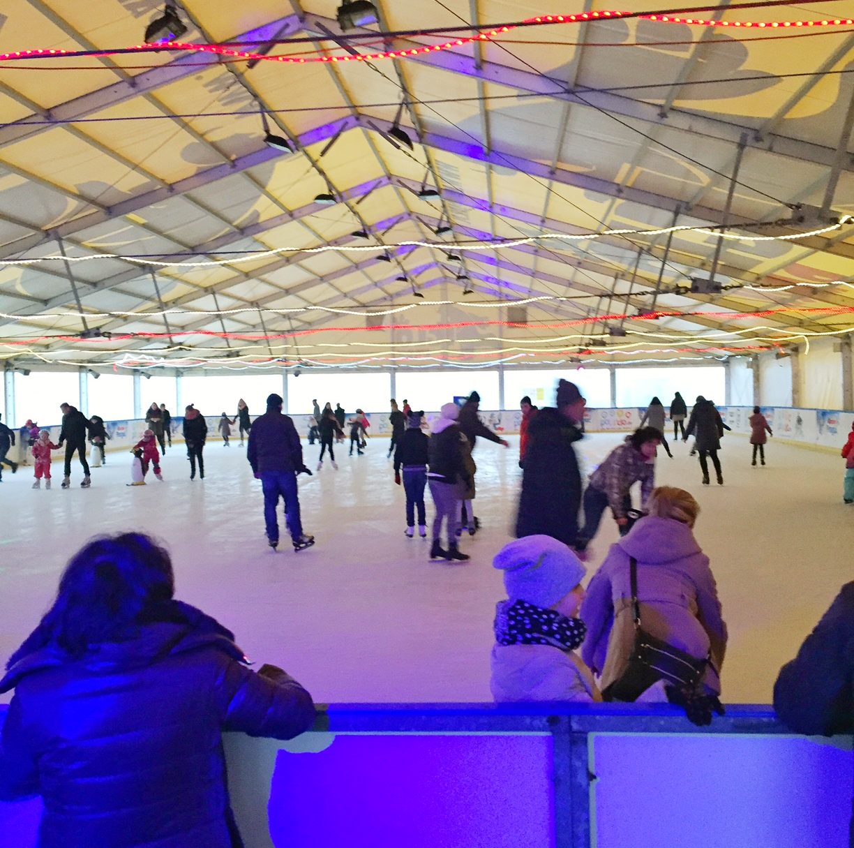 Eishalle in Slubice Polen