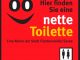 Nette Toilette in Fürstenwalde