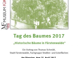 Vortrag am Tag des Baumes in Fürstenwalde