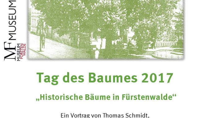 Vortrag am Tag des Baumes in Fürstenwalde