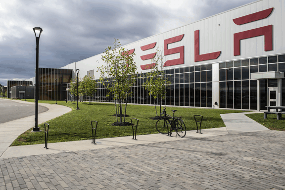 Tesla veranstaltet einen Tag der offenen Tür in Grünheide