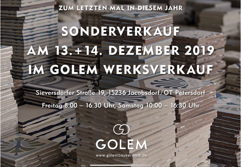 Golem Werksverkauf