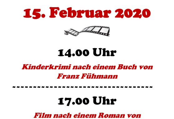 Plakat Flimmerstunde