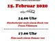 Plakat Flimmerstunde