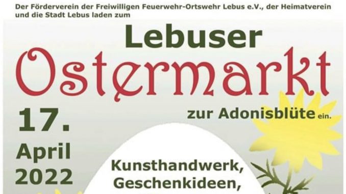 Ostermarkt Lebus